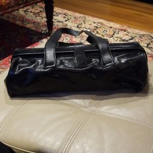 Maxx NY black leather satchel